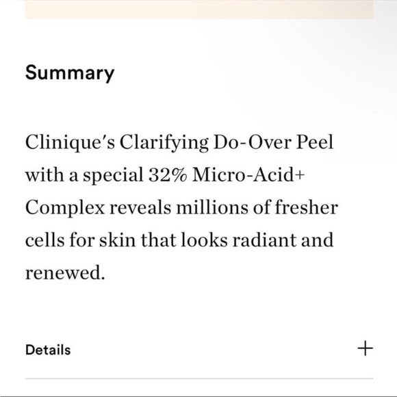 Clinique Clarifying Do Over Peel - 1 oz NEW Exfoliating dry combination to oily - Picture 8 of 9
